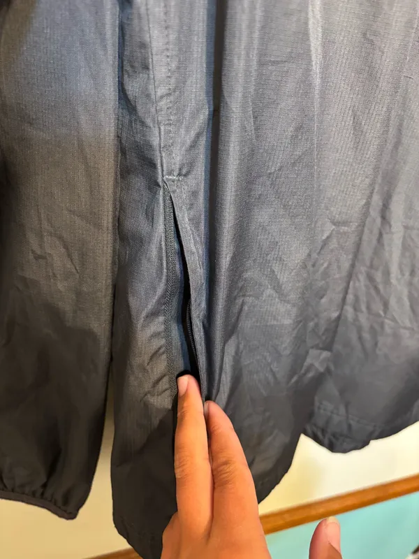 Michigan State Windbreaker Gray Size M - Image 5