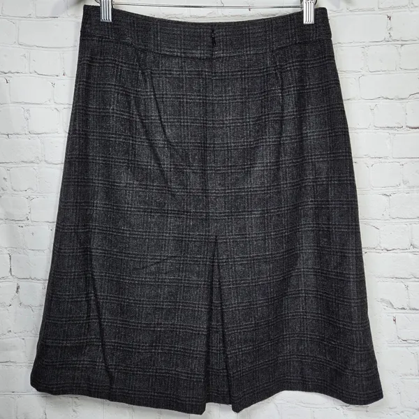Body by‎ Victoria Plaid Wool Blend Blazer Skirt Suit Set Size 10 - Image 5