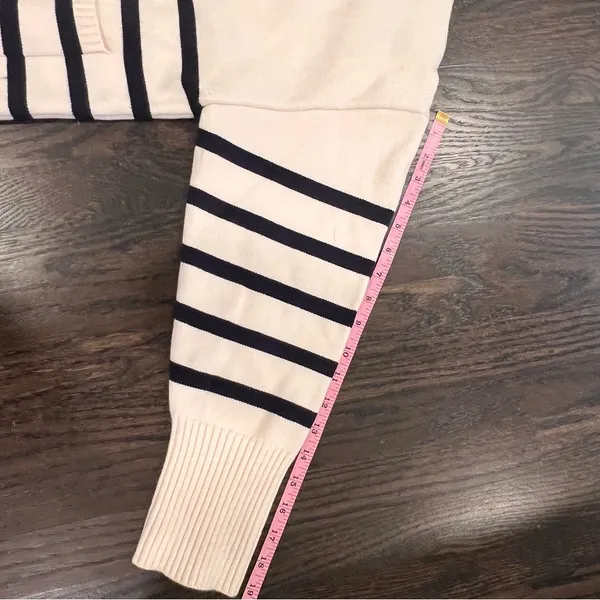 NWT Zara Cream and Black Knit Cardigan Sweater - Image 6