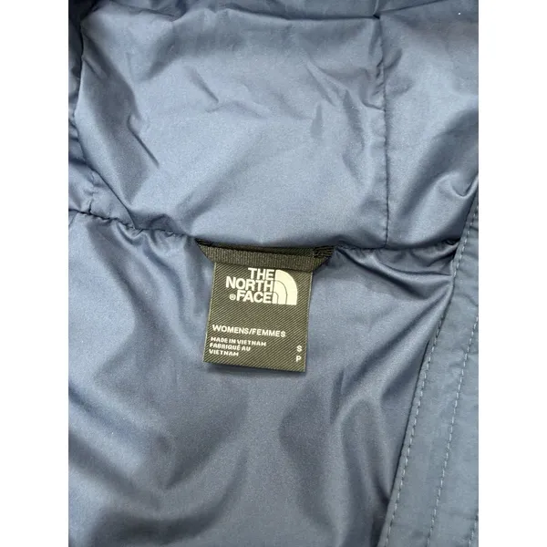 The North Face Women's Baltic Down Puffer Hoodie Jacket Navy NWT Small $270 ORG - Image 6
