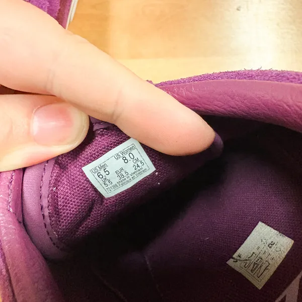 Vans Purple High Top Platform Sneakers - Image 9