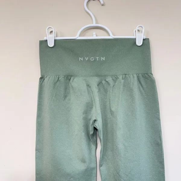 NVGTN Green Seamless NV Leggings High Rise Medium women - Image 3