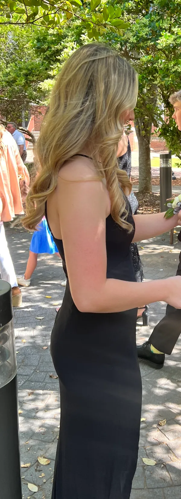 Lulus Black Formal Dress - Image 3