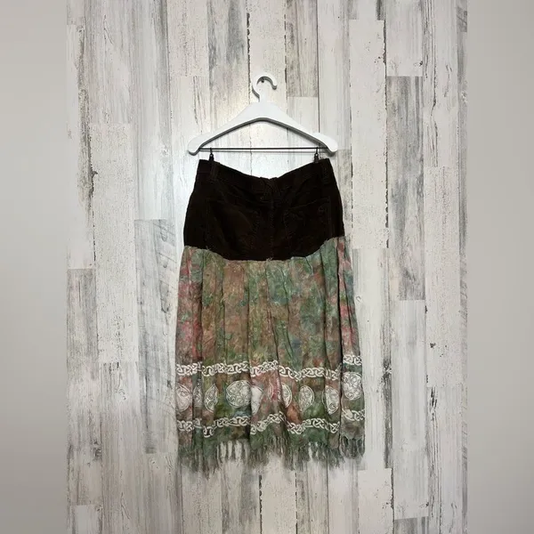 Midi maxi skirt Green Size 10 - Image 4