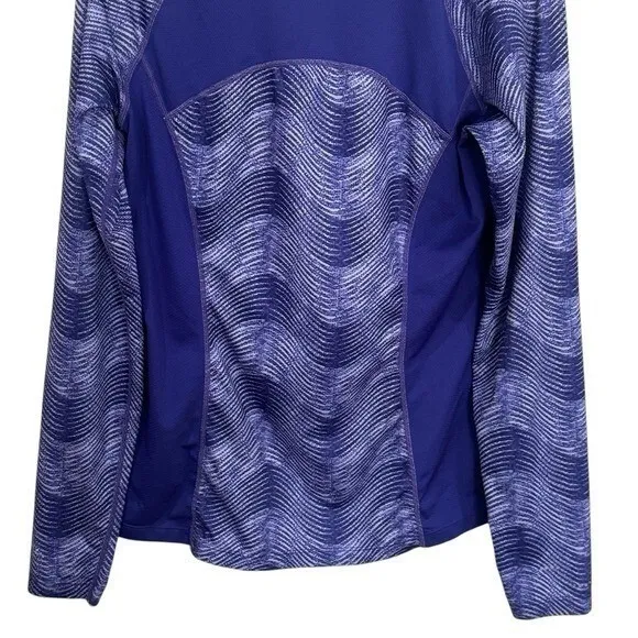 REI Purple Reflective Athletic Long Sleeve Hiking Camping Outdoors Comfort S - Image 7
