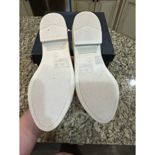 COACH Rivington Women's Size 9 Rain Boots Chalk White Signature Knit Logo - Image 7