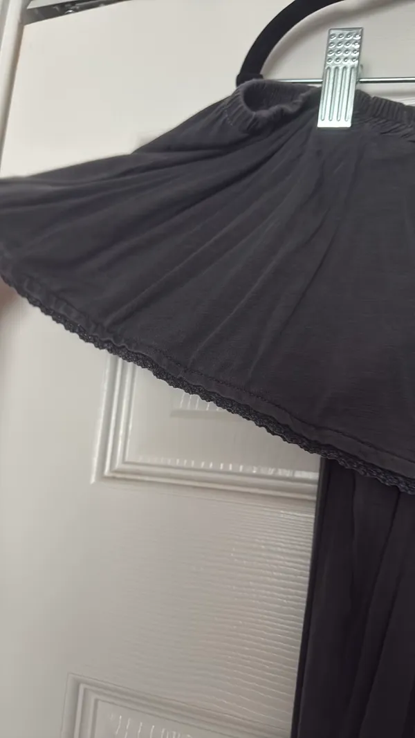 American Eagle Off-The-Shoulder Top Dark Grey  - Image 3
