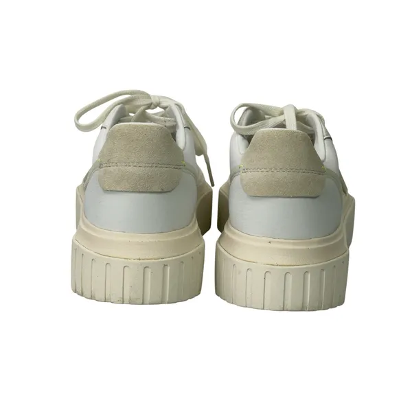 Adidas Hypersleek Women's Cream White Platform Lace Athletic Sneakers Shoes S47 - Image 3