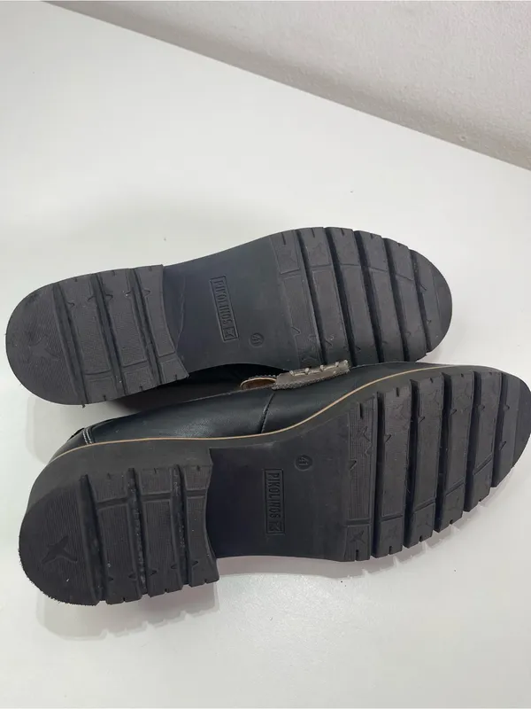 Pikolinos Shoes Aldaya Leather Penny Loafers Women 10.5 (41) Black Colorway - Image 7