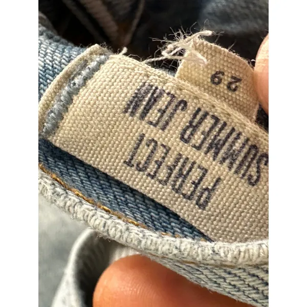 Madewell Perfect Summer Jean Light Wash Denim Mom Jeans Womens Size 29‎ HG14 - Image 7