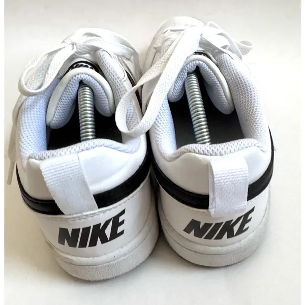 Nike DV5456 Court Borough Low Recraft White Black Kid's Size 6.5/Women's 8 - Image 4