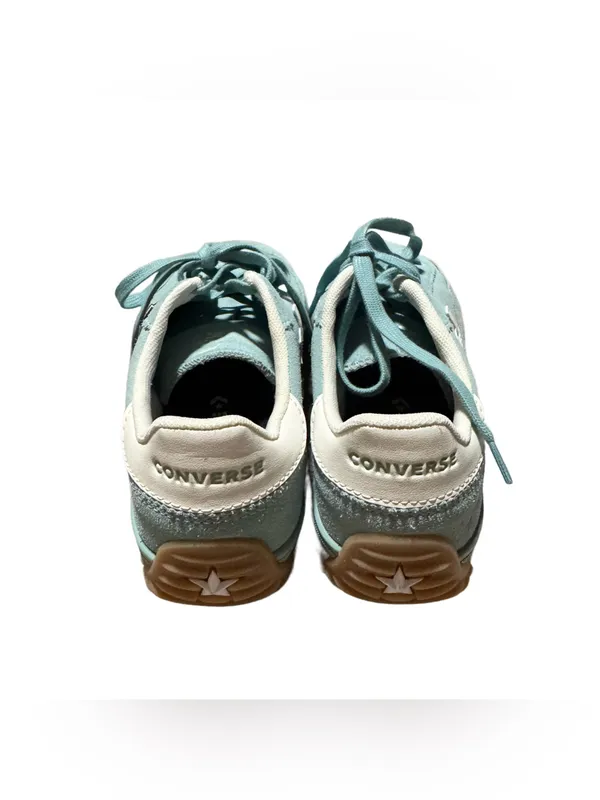 Converse Run Star Trainer Women's 7 Sneaker Vernal Pool Suede Lace Up Sneaker - Image 5