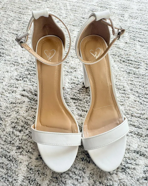 Windsor White Heels - Image 2