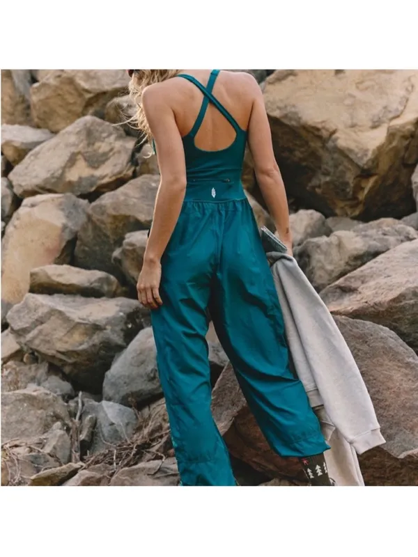 Free People Movement Righteous Onesie Jumpsuit Jogger Size XS - Image 3
