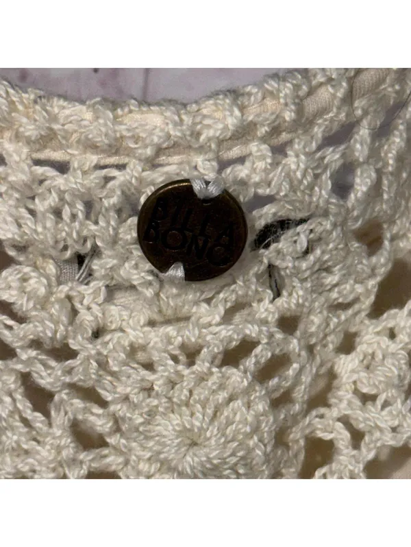 Billabong Medium Designer's Closet Crochet Tank Top - Image 6