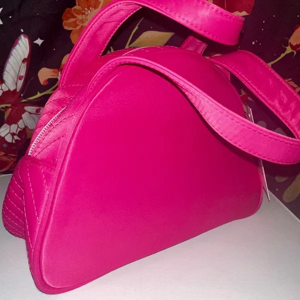 YSL Yves Saint Laurent - Y2K Hot Pink Mini Handbag - Image 9