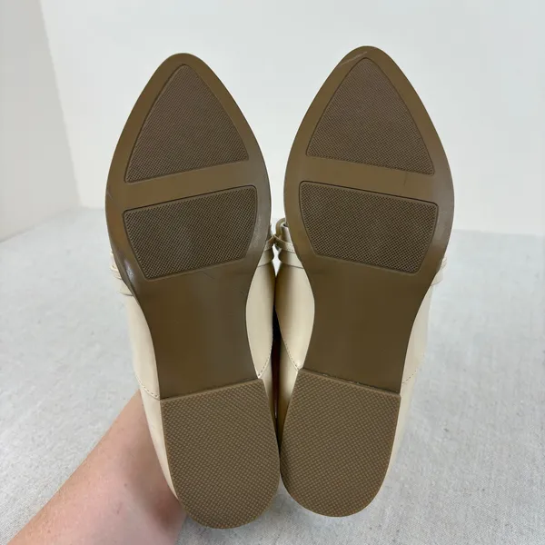 LC Lauren Conrad Demii Chain Women's Loafers Bone Size 6 - Image 7