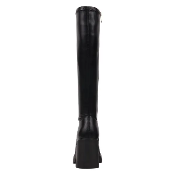 GC Shoes Women's Chantal Platform Elastic Knee-High Boots Black size 8.5 - Image 5