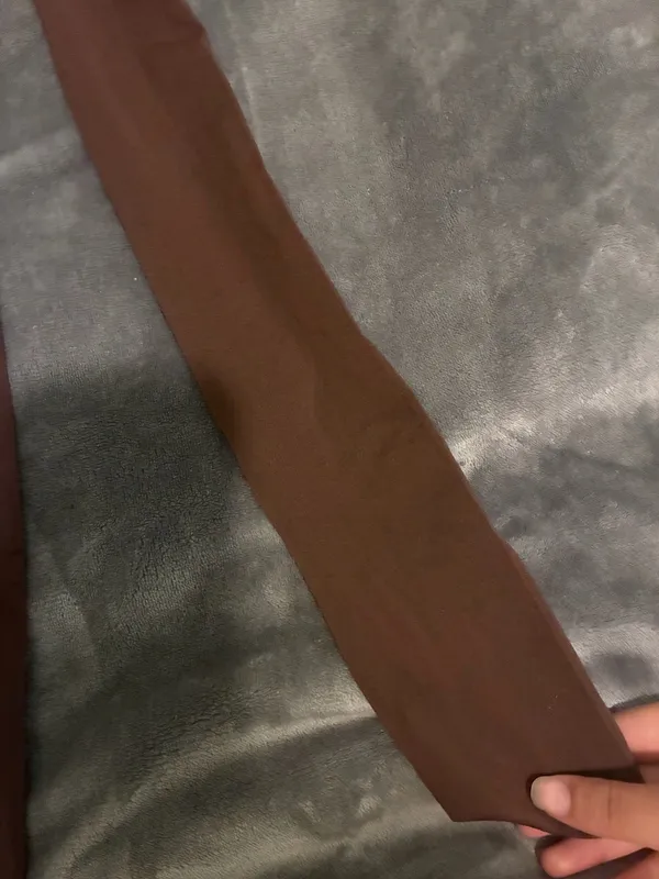 Brown Opaque Footed Tights - Image 3