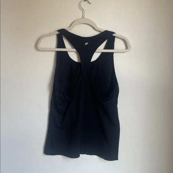 Fabletics Black Racerback Tank - Image 5