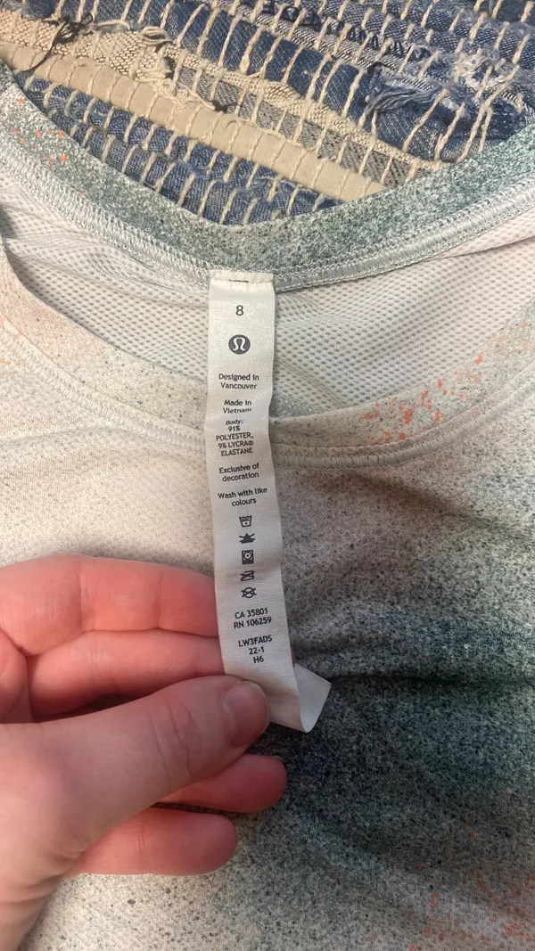 Lululemon Short Sleeve Shirt - Image 2