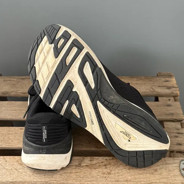 Topo Athletic Ultrafly 5 Size 8.5‎ WIDE Shoes Black White Running 5mm Drop A31 - Image 11