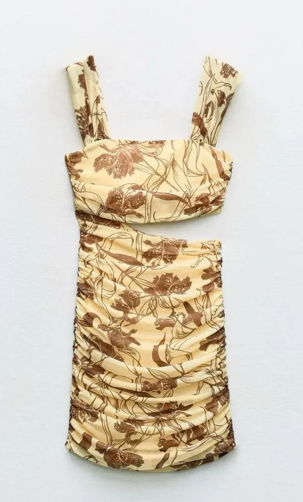 Zara cut out mini dress - Image 5