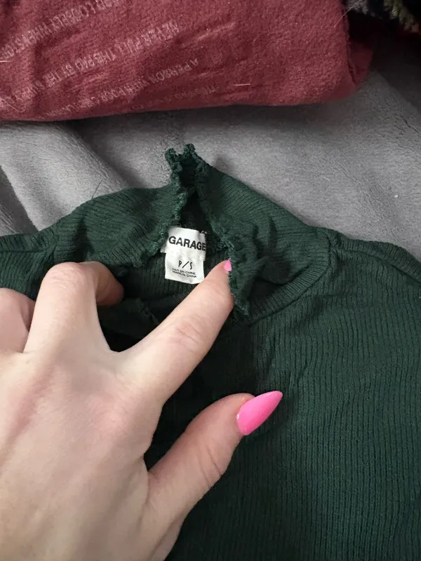 Garage Mockneck Top - Image 2