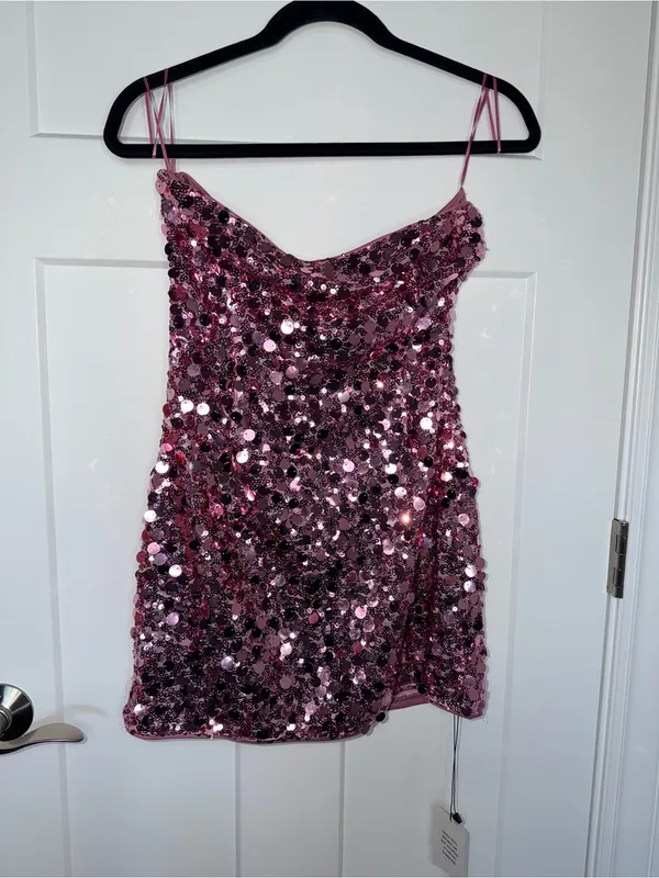 NWT Superdown Azora Minidress - Pink - Image 3
