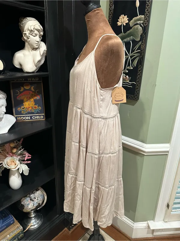 Kori Tan Tiered Dress – Size Small (NWT) - Image 7