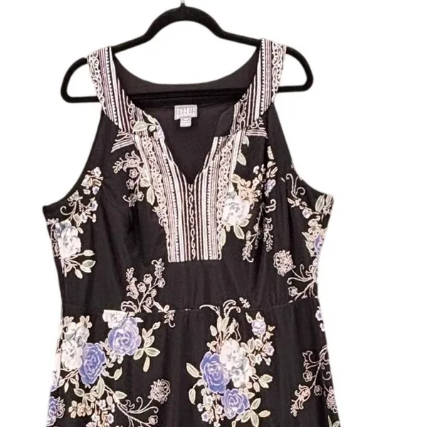 Rabbit Rabbit Rabbit Womens Maxi Dress Size 18W Dark Romantic‎ Dark - Image 4