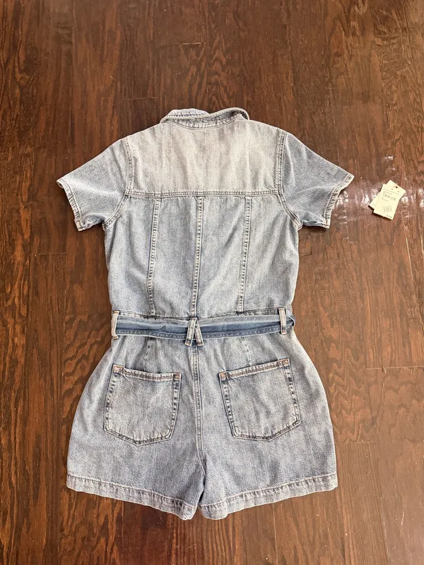 Good American Fit for Success Denim Romper - Image 6
