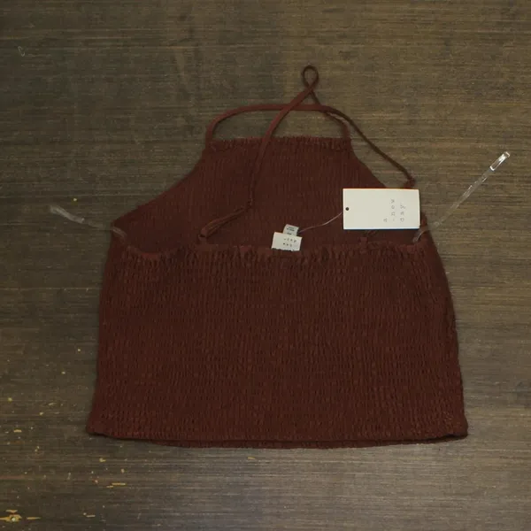 NWT A New Day Womens Apron Tank Top 89948001 Brown XL - Image 5
