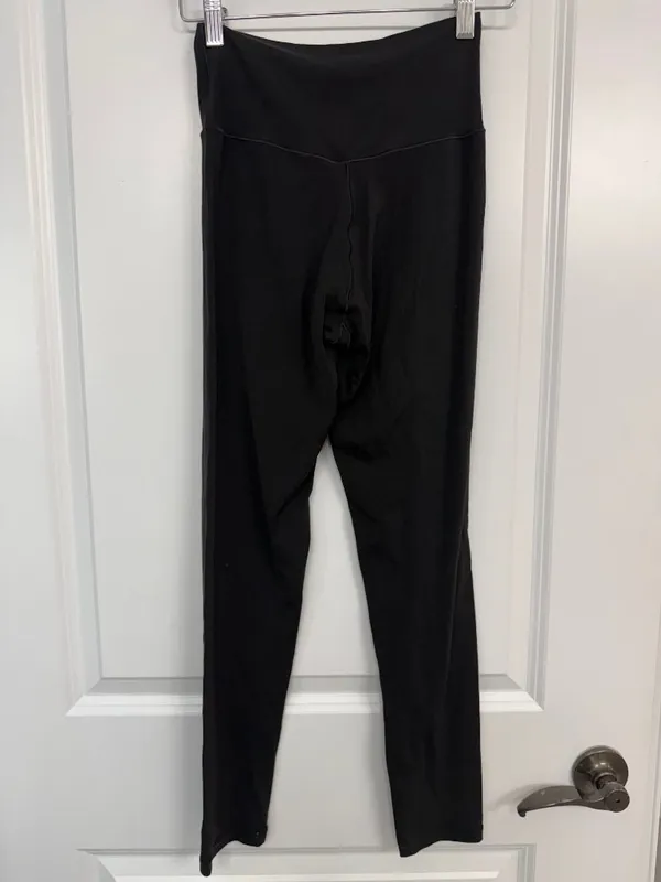 Aerie OFFLINE Real Me Black Crossover 7/8 Leggings M - Image 5