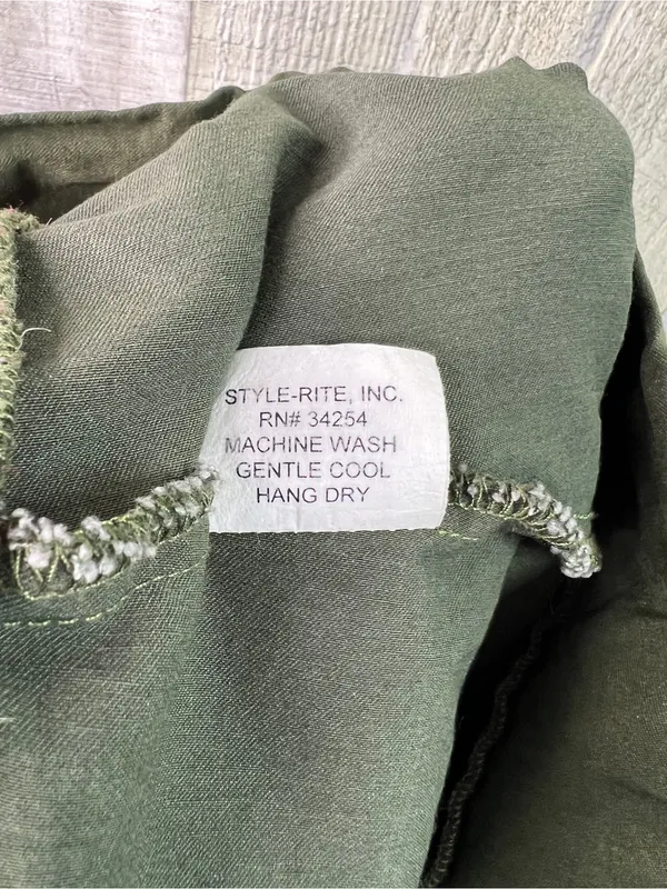 Style Rite Inc. XXLarge Green Stretch All Over Cropped Dress Pants - Image 4