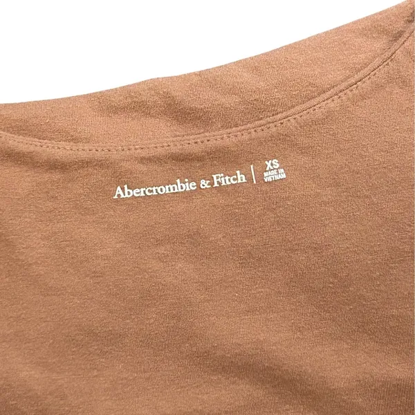 Abercrombie & Fitch Brown Built-In Shelf Bra Camisole XS Adjustable Straps - Image 2
