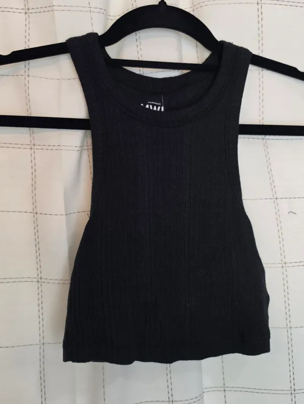 Madewell Variegated Rib Crop Tank - Image 3