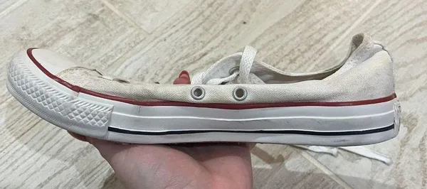 Converse White Low Top  Sneakers - Image 14