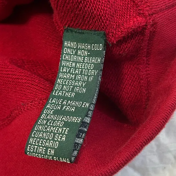 Lauren Ralph Lauren Red Hoodie - Image 4