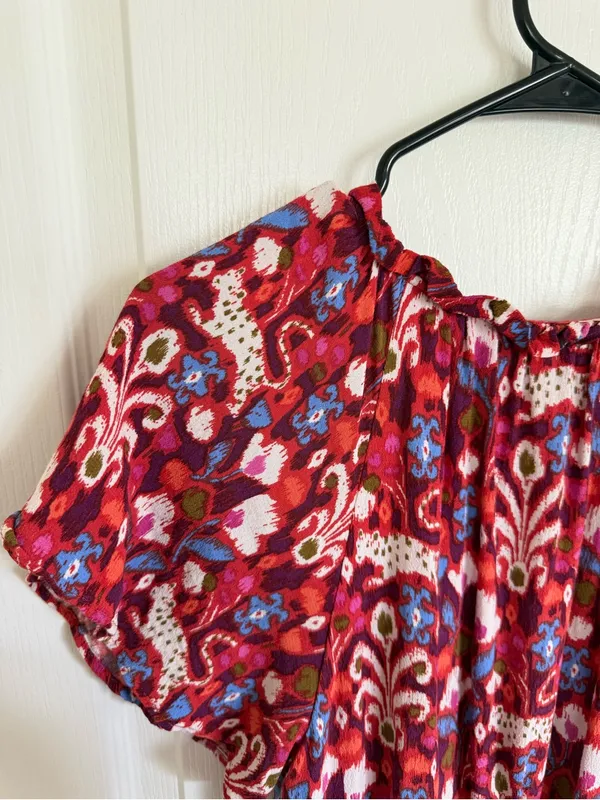 Anthropologie Robin Tiered Mini Dress - Image 6