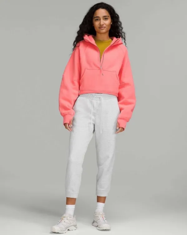 Lululemon Loungeful High-Rise Cropped Jogger Heathered Core Ultra Light Grey 8 - Image 8