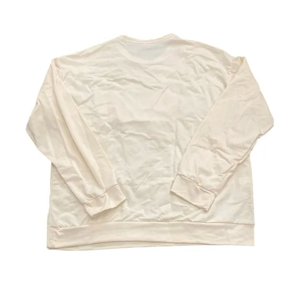 JESUS Graphic Sweatshirt in Beige, Size 2XL​ - Image 3