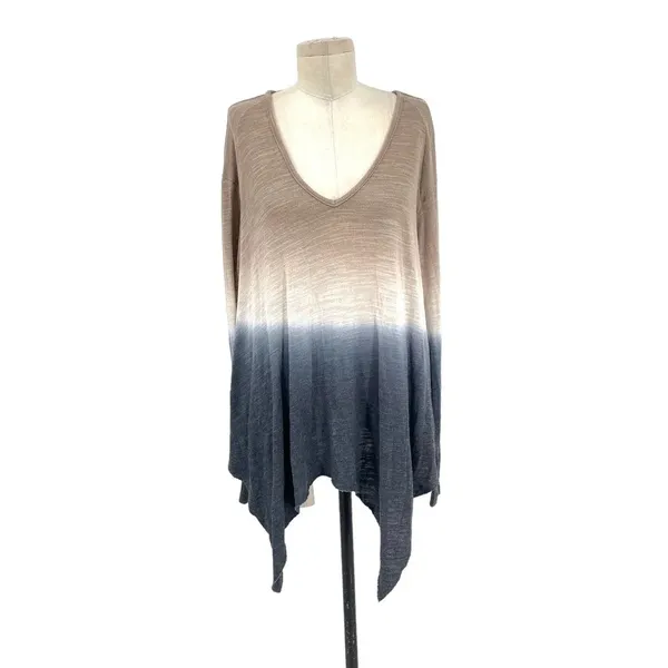 Young Fabulous & Broke Gabby‎ Asymmetrical Tie Dye Sweater Size Medium - Image 3