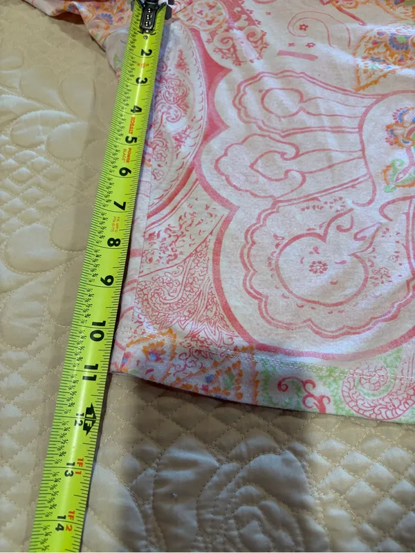 Lauren by Ralph Lauren Pink Paisley Pajama Set women’s size M - Image 13
