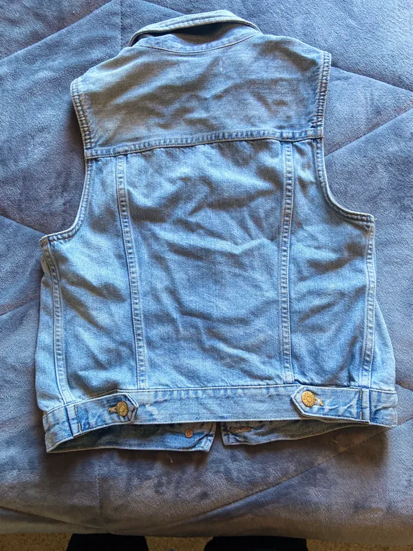 Madewell Blue Jean Vest - Image 5