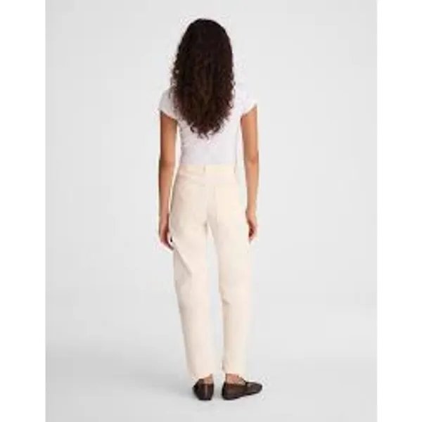 MADEWELL Darted Barrel Leg Pants Vanilla Size 27 New NWT 4 CASUAL MINIMALIST - Image 2