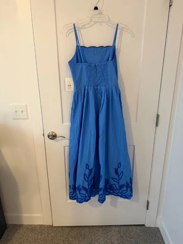 NWT Free Assembly Dress Blue Size XS - Image 5