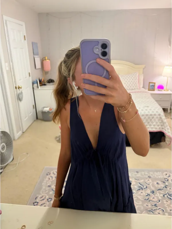 Mini dress Blue - Image 2