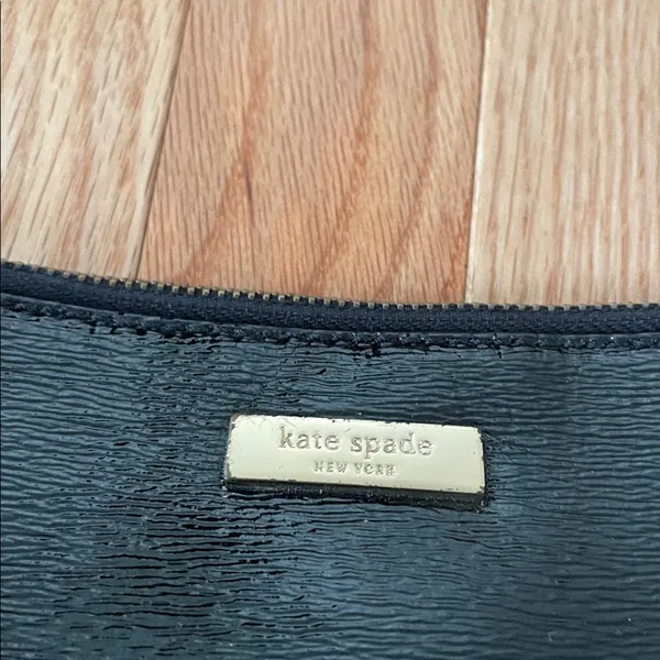 Kate Spade Black Leather Crossbody bag purse - Image 2