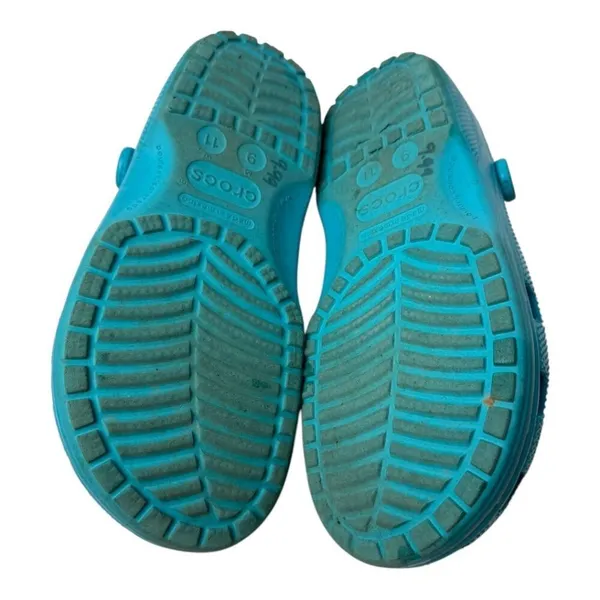 Crocs Shoes Women 11 Blue Classic Clogs Unisex Outdoor Lightweight Waterproof‎ - Image 7